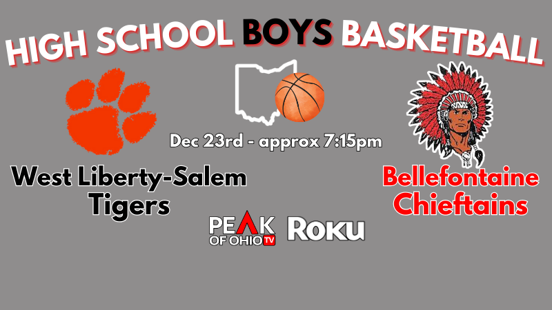 Boys Basketball - Bellefontaine vs  West Liberty-Salem - Dec 23, 2025