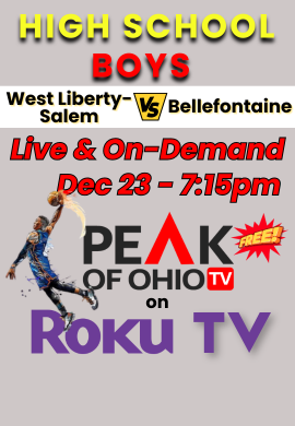 Boys Basketball - Bellefontaine vs  West Liberty-Salem - Dec 23, 2025