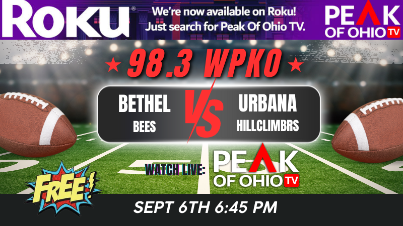 Bethel vs Urbana Friday Night Football