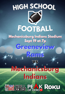 Greeneview vs Mechanicsburg - Sept 19, 2025