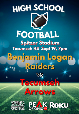 Benjamin Logan vs Tecumseh - Sept 19, 2025