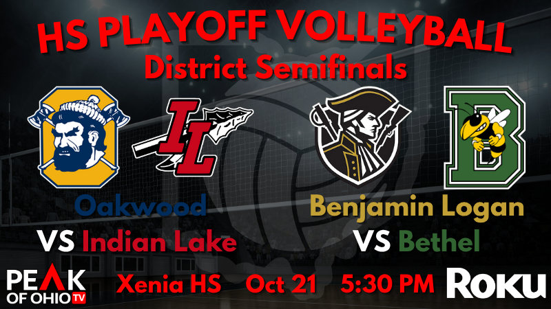 Volleyball-Dist Semis-Oakwood v ILHS & BLHS v Bethel - Oct 21, 2025