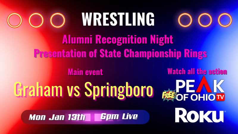 Wrestling-Graham vs Springboro - Jan 13, 2025