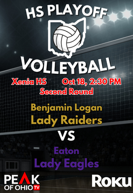 Volleyball - Benjamin Logan vs Eaton - Oct 18, 2025
