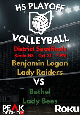 Volleyball - Benjamin Logan vs Bethel - Oct 21, 2025
